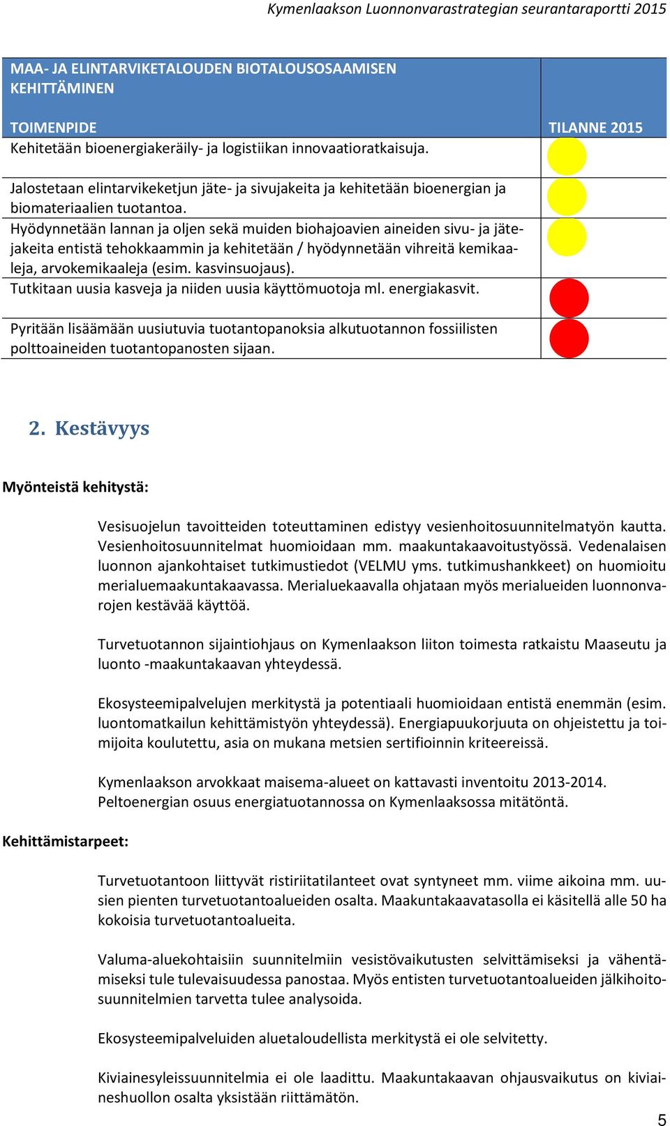 Hyödynnetään lannan ja oljen sekä muiden biohajoavien aineiden sivu- ja jätejakeita entistä tehokkaammin ja kehitetään / hyödynnetään vihreitä kemikaaleja, arvokemikaaleja (esim. kasvinsuojaus).