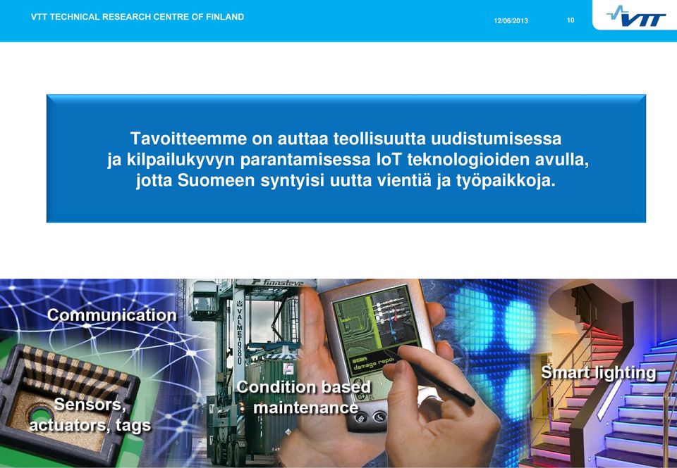 parantamisessa IoT teknologioiden avulla,