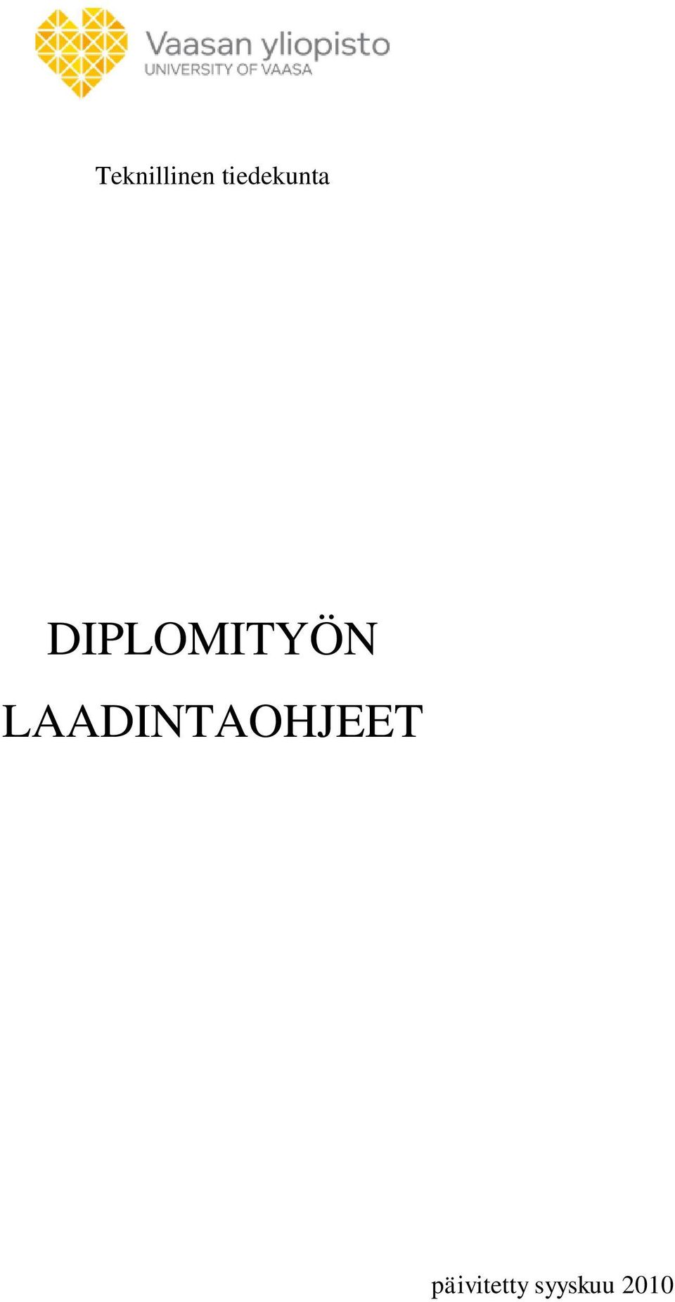 DIPLOMITYÖN