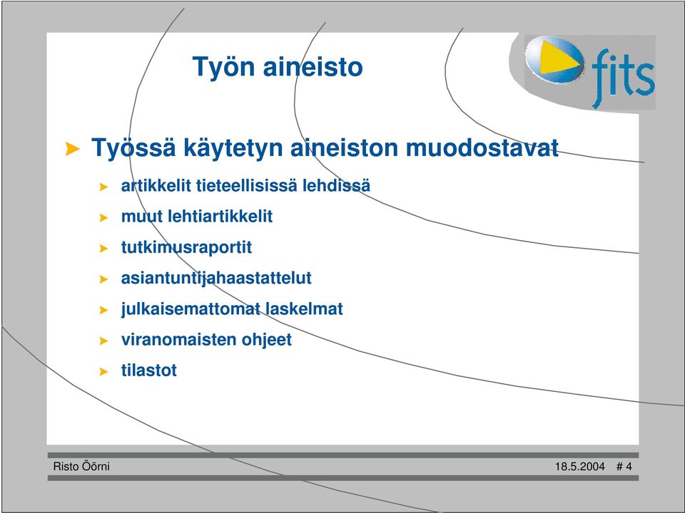 tutkimusraportit asiantuntijahaastattelut