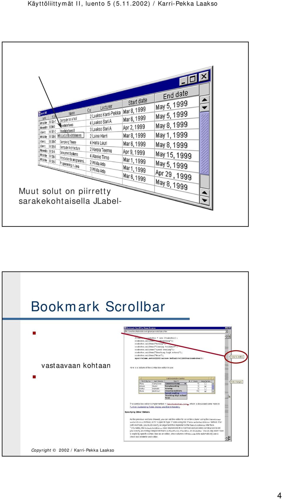 sarakekohtaisella