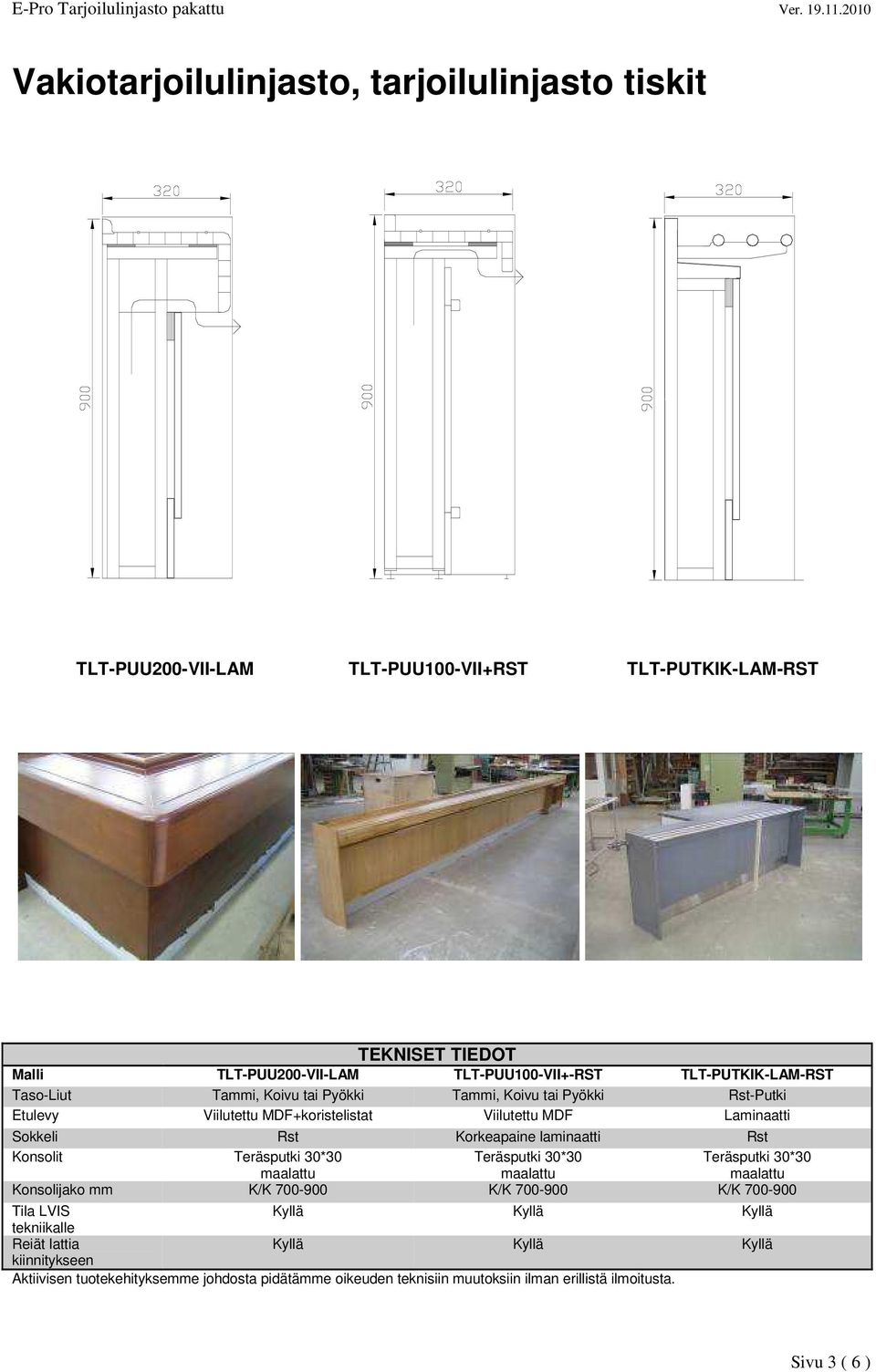 Viilutettu MDF Laminaatti Sokkeli Rst Korkeapaine laminaatti Rst Konsolit Teräsputki 30*30 maalattu Teräsputki 30*30 maalattu Teräsputki 30*30