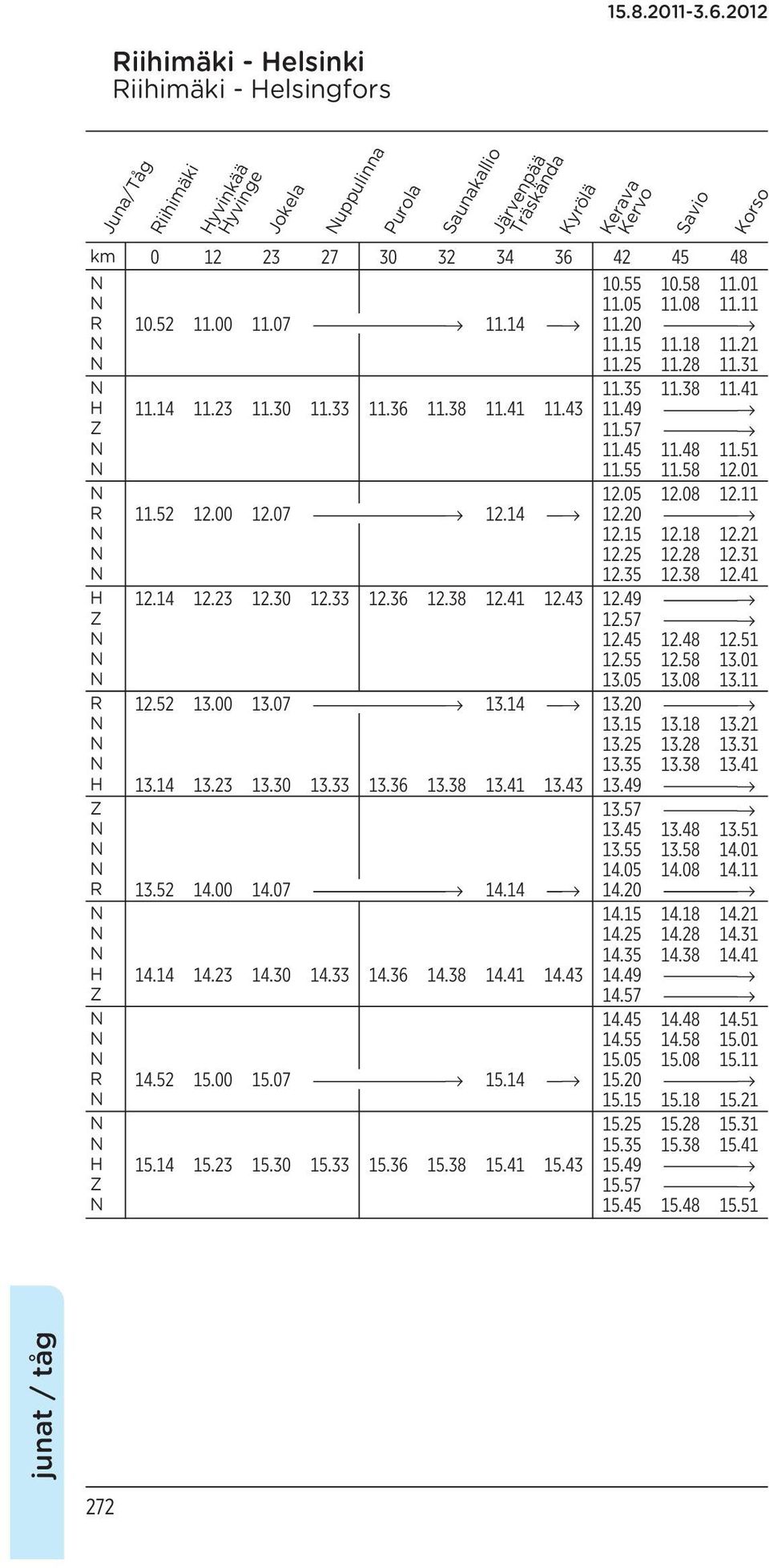 58 12.01 N 12.05 12.08 12.11 R 11.52 12.00 12.07 12.14 12.20 N 12.15 12.18 12.21 N 12.25 12.28 12.31 N 12.35 12.38 12.41 H 12.14 12.23 12.30 12.33 12.36 12.38 12.41 12.43 12.49 Z 12.57 N 12.45 12.