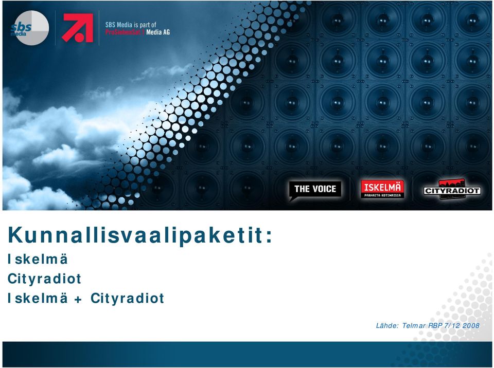 Iskelmä + Cityradiot