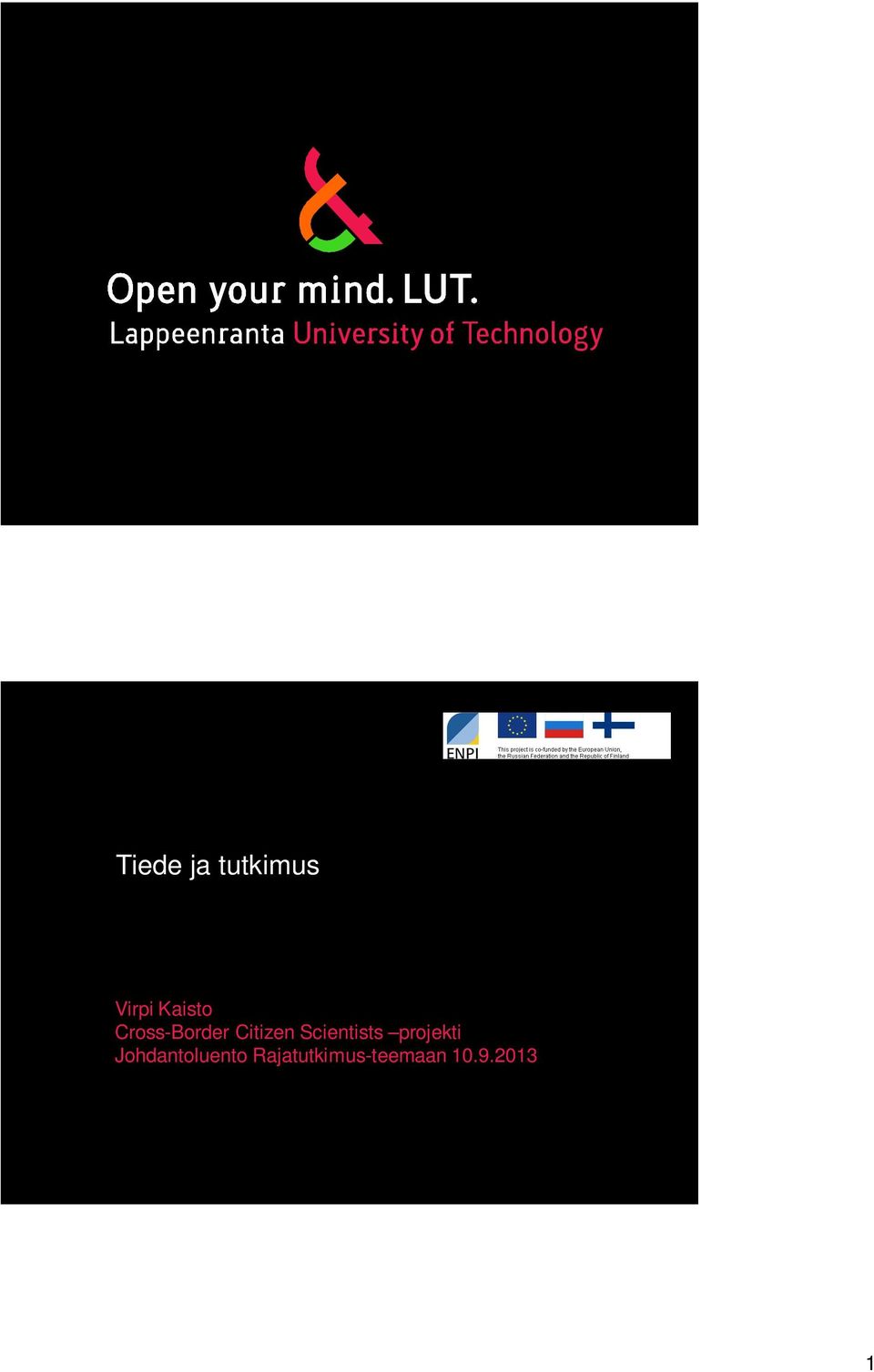 Scientists projekti