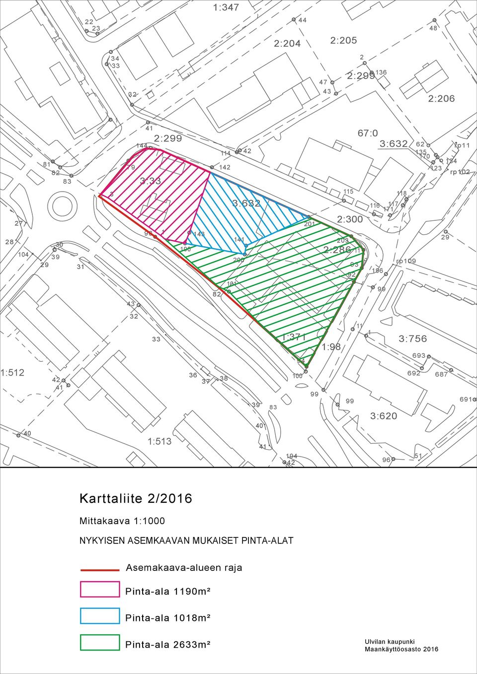 :47 :5 :5 :60 67:0 :05 8 Pinta-ala 90m² Pinta-ala 08m² Pinta-ala 6m² Asemakaava-alueen raja