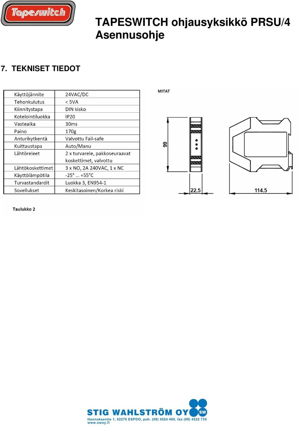 TAPESWITCH