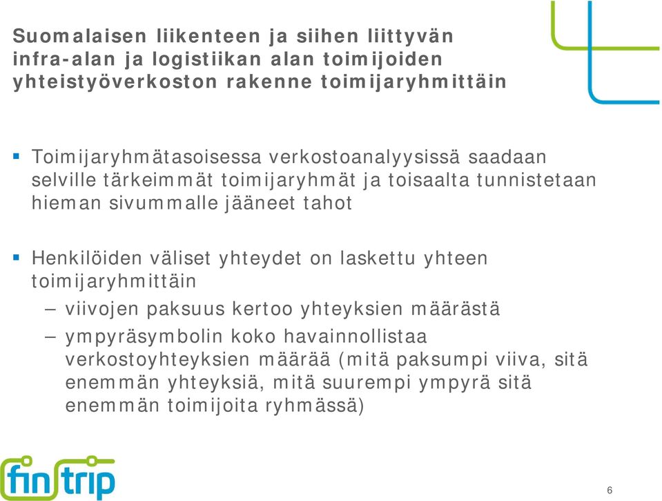 tahot Henkilöiden väliset yhteydet on laskettu yhteen toimijaryhmittäin viivojen paksuus kertoo yhteyksien määrästä ympyräsymbolin koko