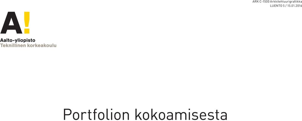ohjeisto / Tunnus /