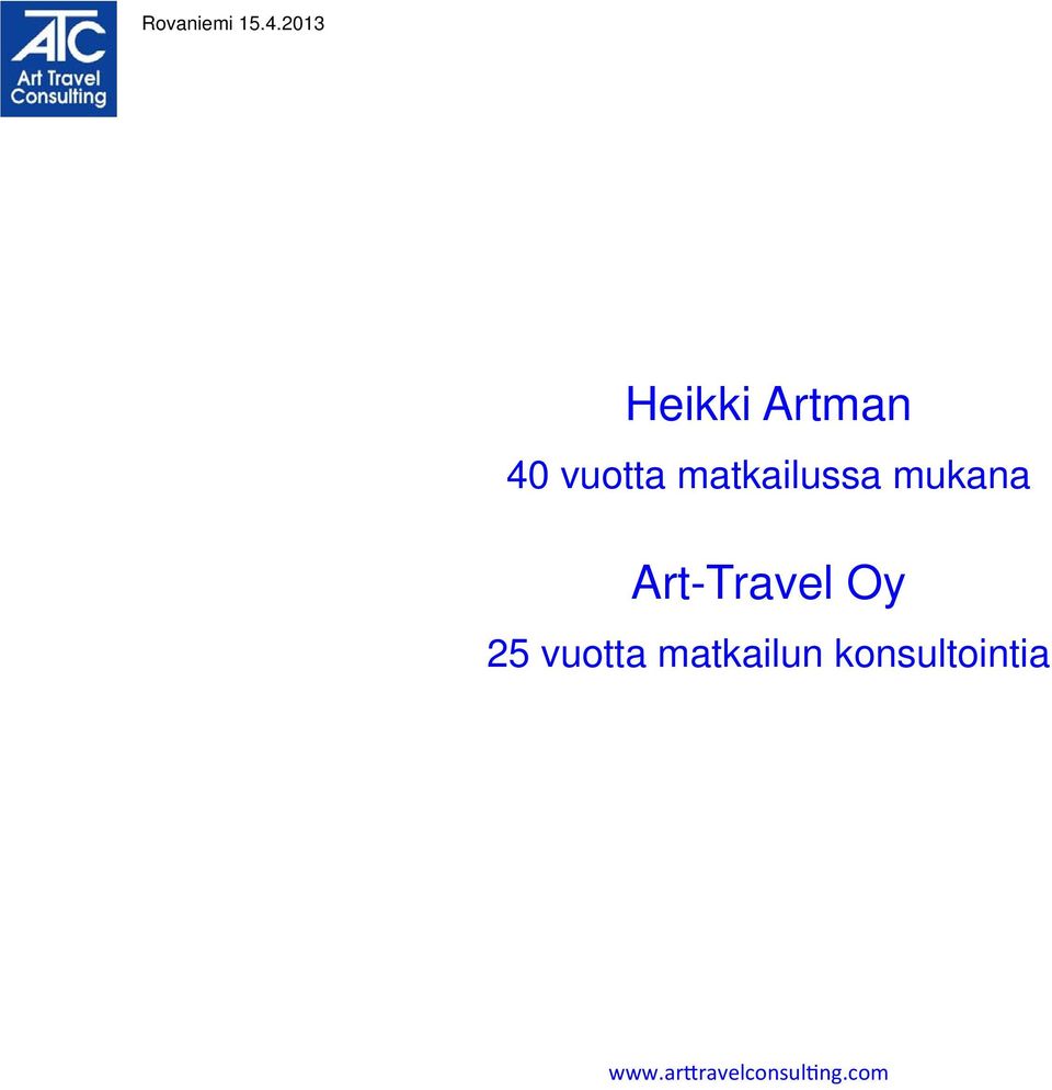 mukana Art-Travel Oy