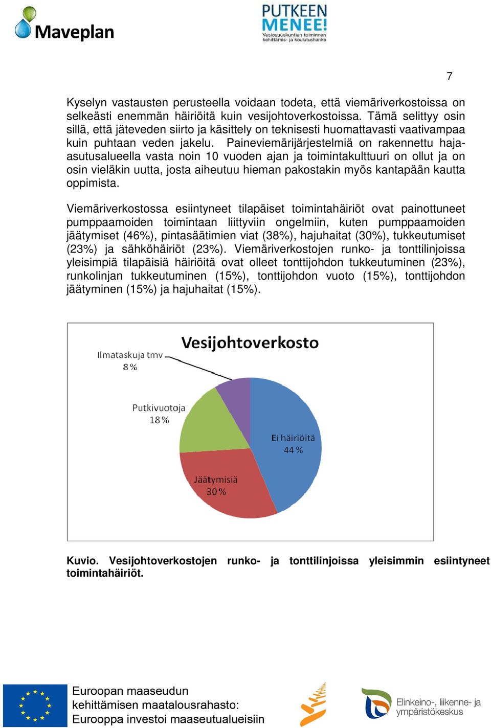 Paineviemärijärjestelmiä on rakennettu hajaasutusalueella vasta noin 10 vuoden ajan ja toimintakulttuuri on ollut ja on osin vieläkin uutta, josta aiheutuu hieman pakostakin myös kantapään kautta