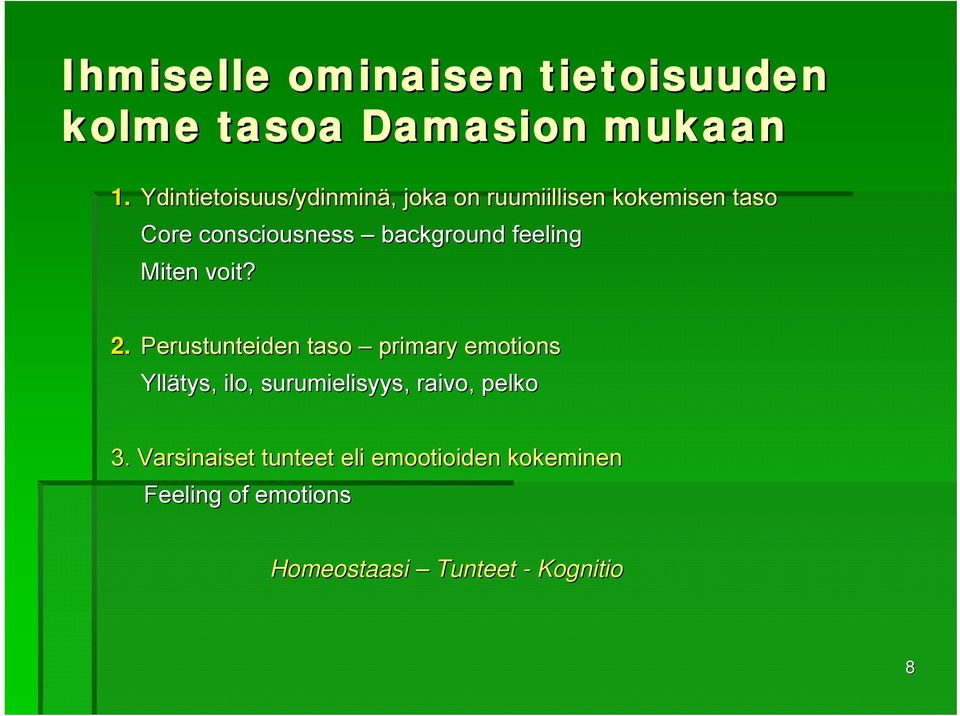 background feeling Miten voit? 2.