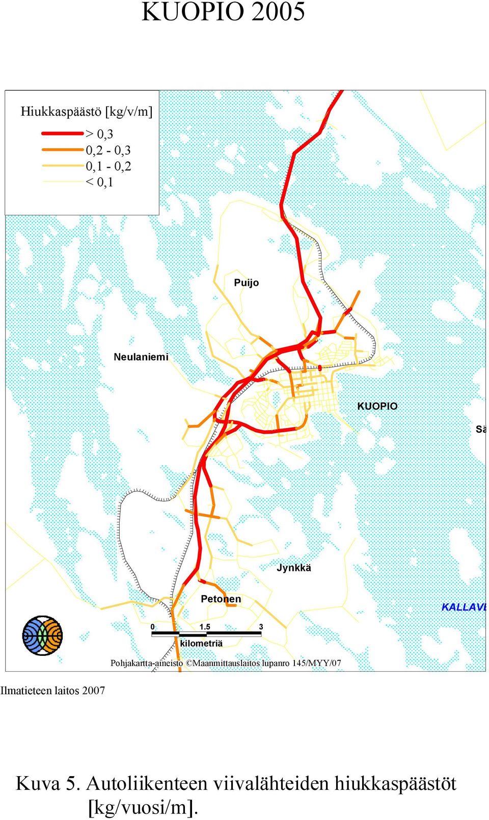 5 3 Pohjakartta-aineisto Maanmittauslaitos lupanro