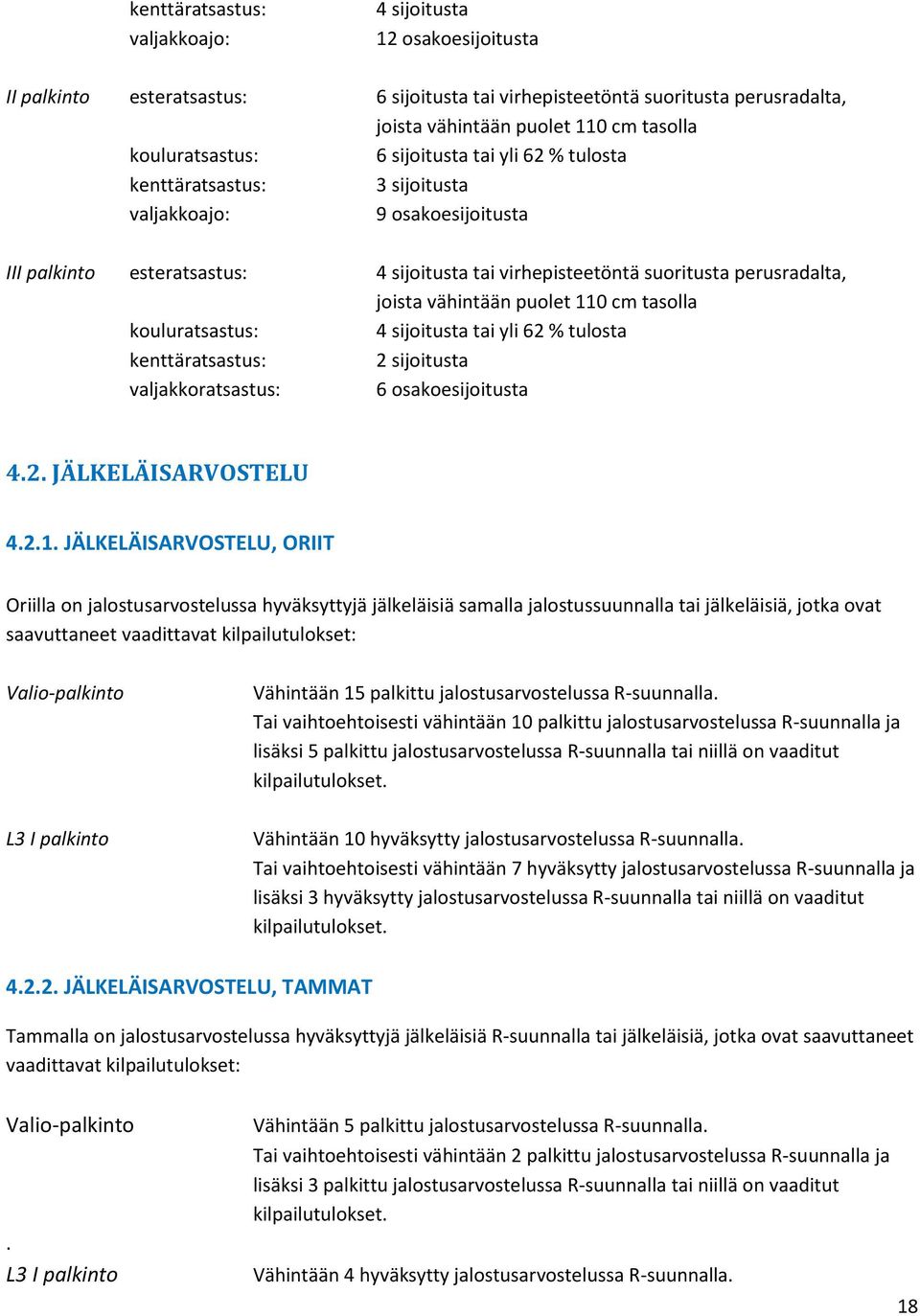 joista vähintään puolet 11