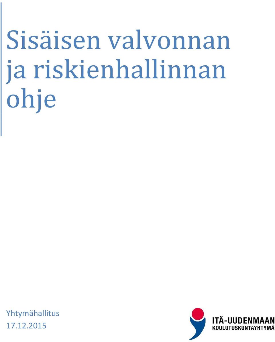 riskienhallinnan