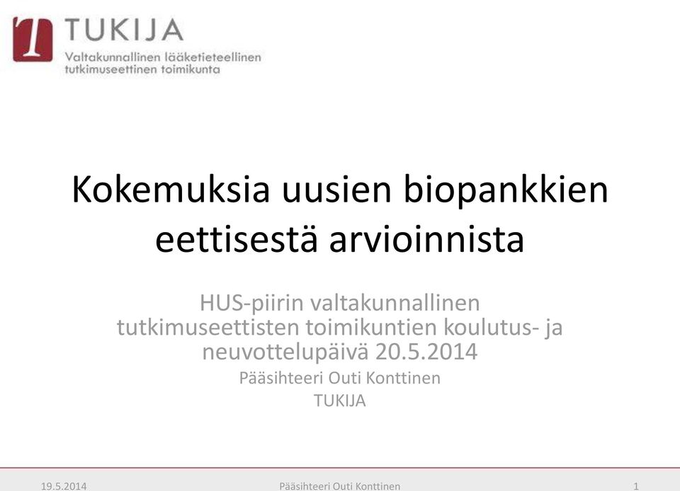 toimikuntien koulutus- ja neuvottelupäivä 20.5.