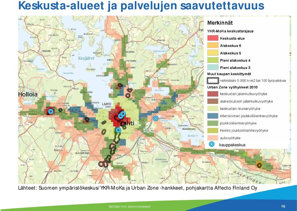 ympäristökeskus/ykr-moka ja Urban Zone