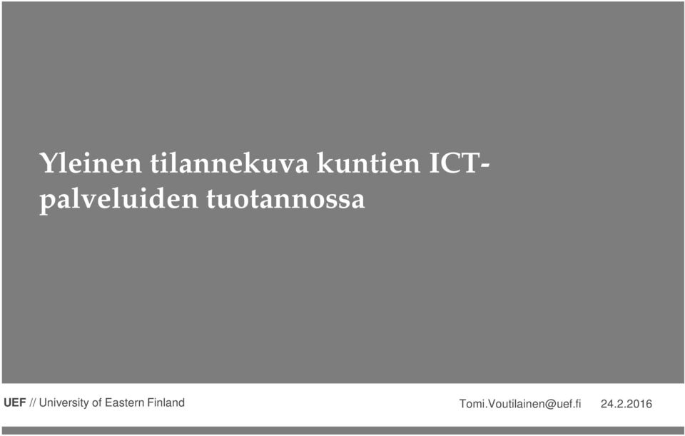 ICTpalveluiden