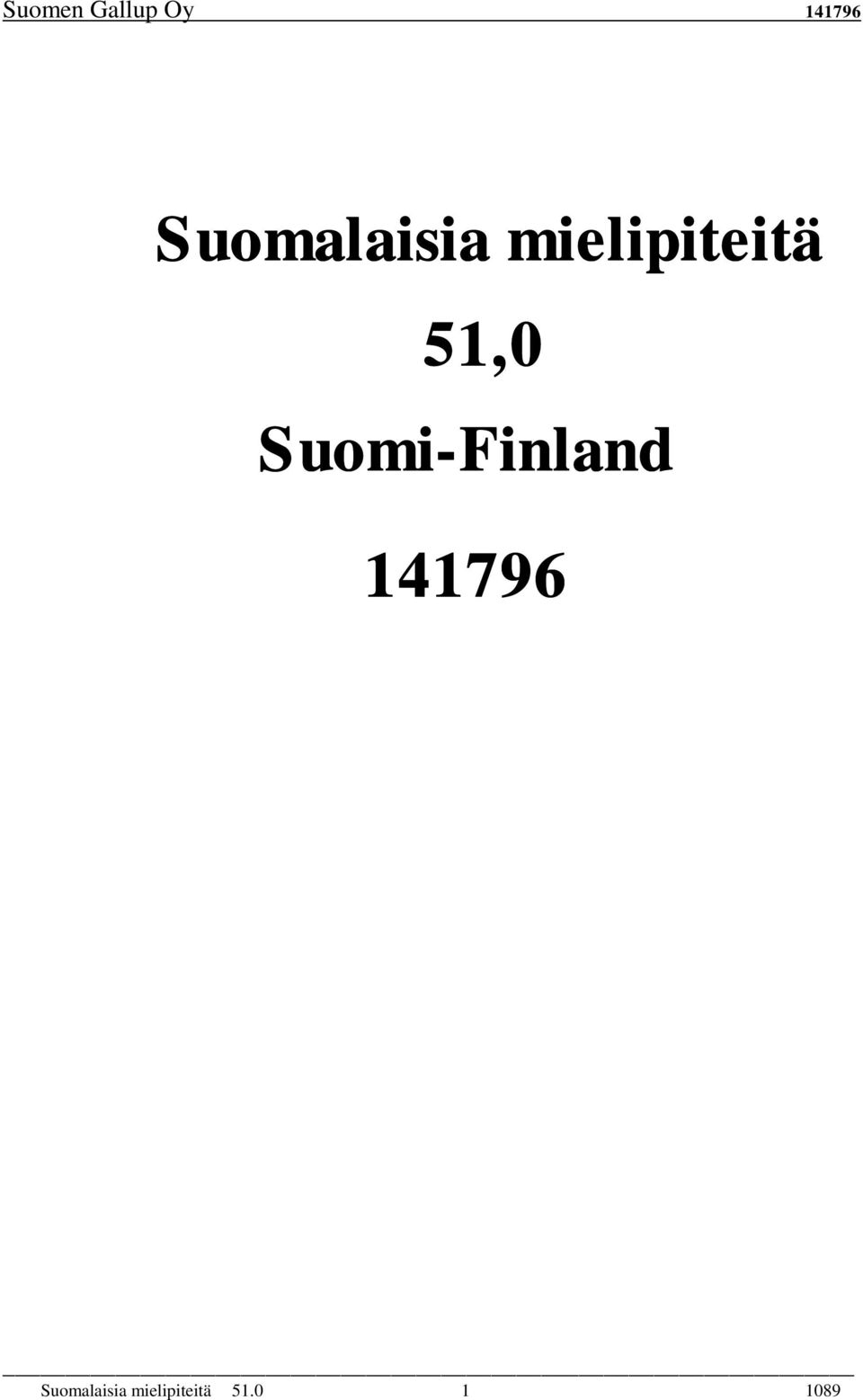 Suomi-Finland 141796 