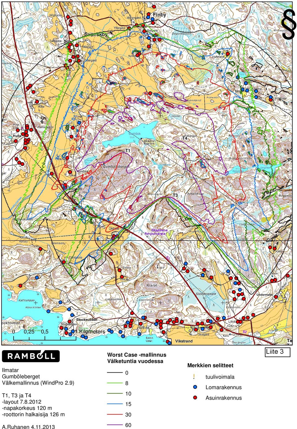 9) T1, T3 ja T4 -layout 7.8.