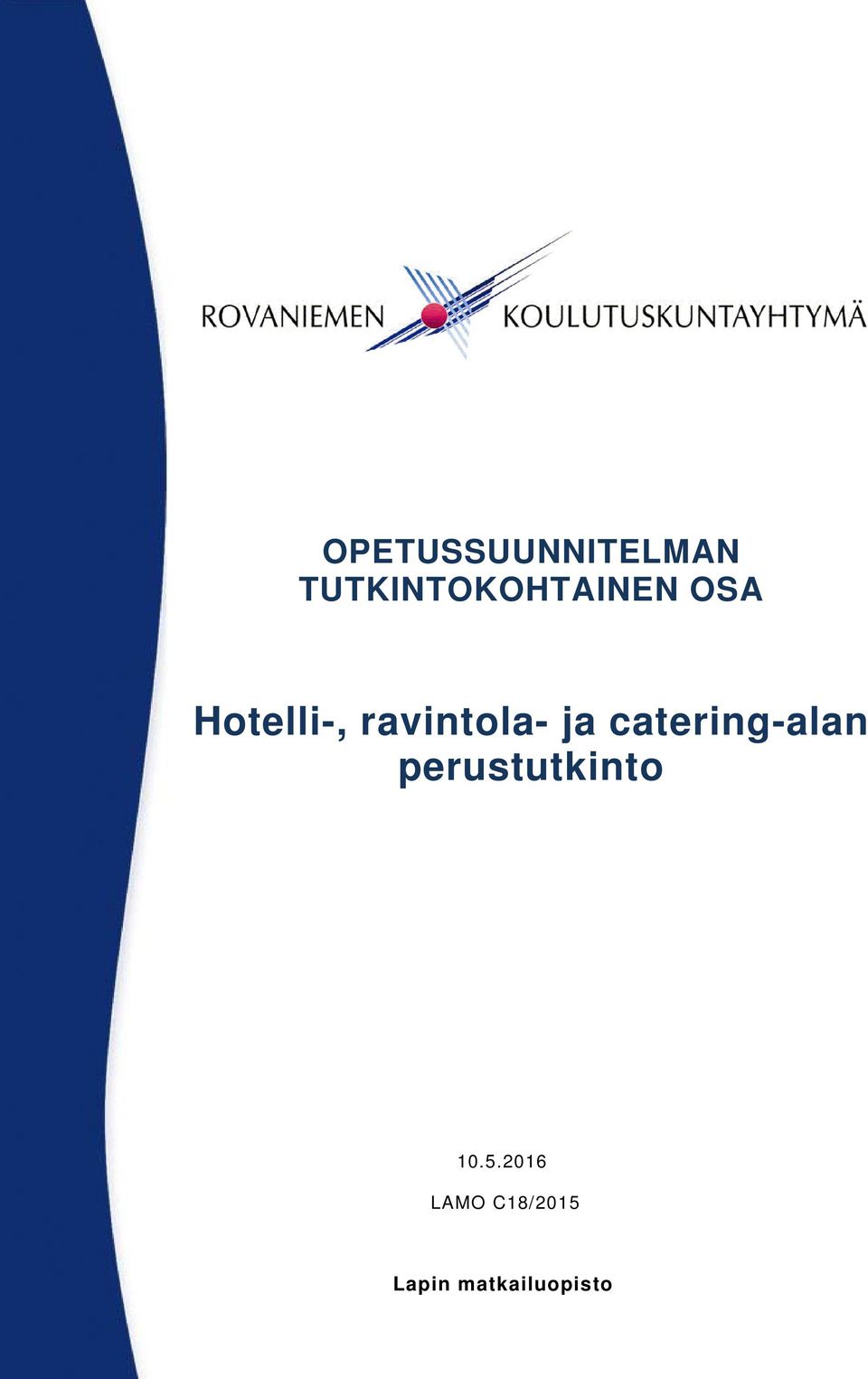 ravintola- ja catering-alan