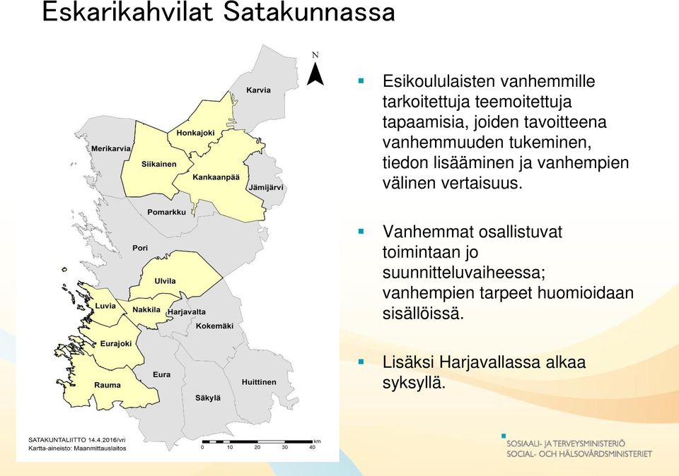 lisääminen ja vanhempien välinen vertaisuus.