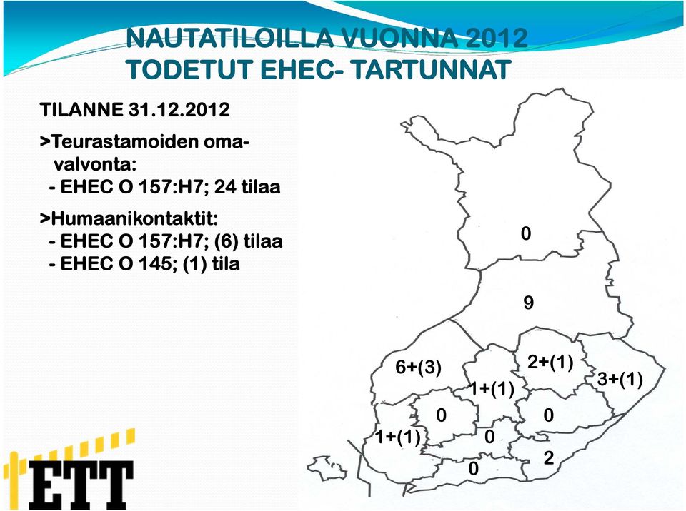 212 >Teurastamoiden omavalvonta: - EHEC O 157:H7; 24