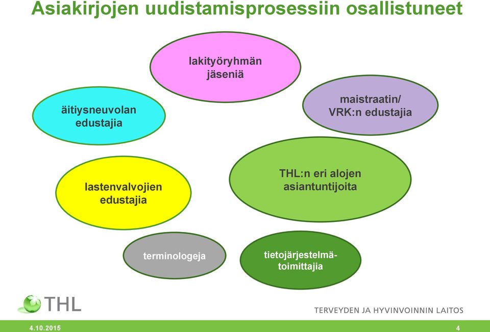 maistraatin/ VRK:n edustajia lastenvalvojien edustajia