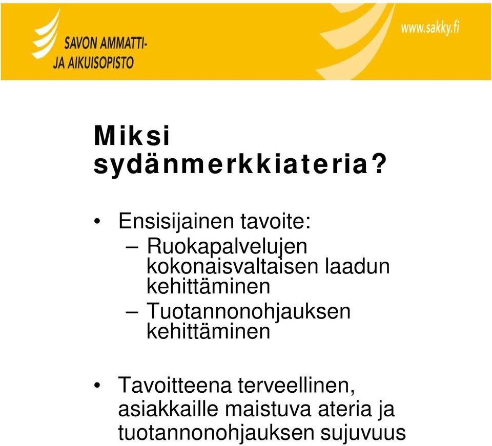 kokonaisvaltaisen laadun kehittäminen