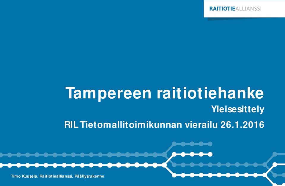 Tietomallitoimikunnan vierailu