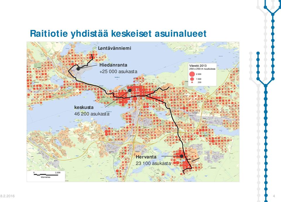 Hiedanranta +25 000 asukasta