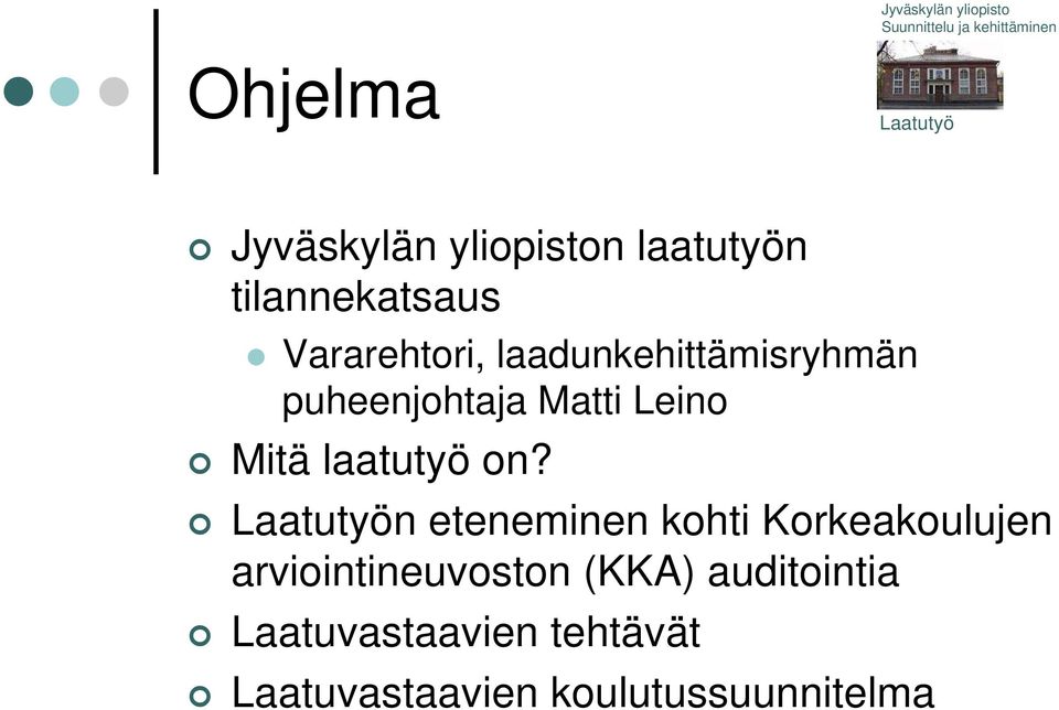 laatutyö on?