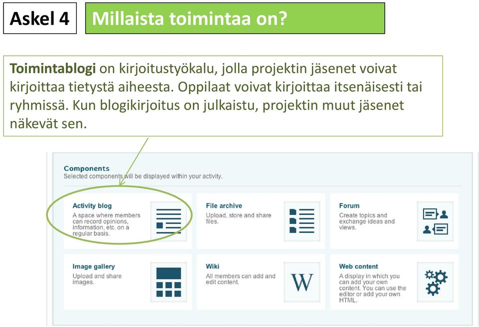 voivat kirjoittaa tietystä aiheesta.