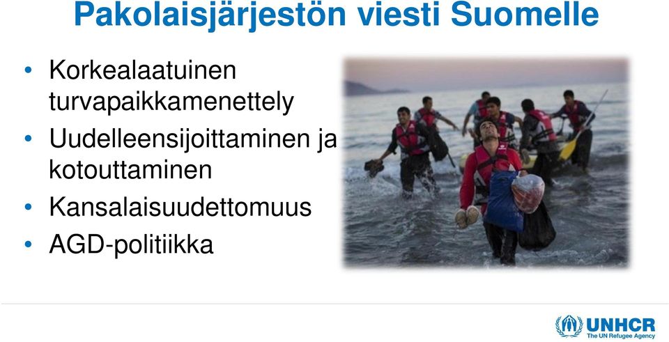 Uudelleensijoittaminen ja