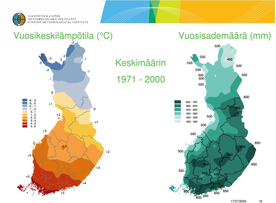 (mm) Keskimäärin