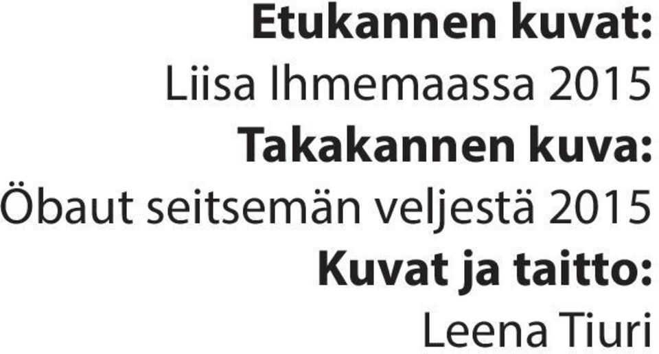 kuva: Öbaut seitsemän