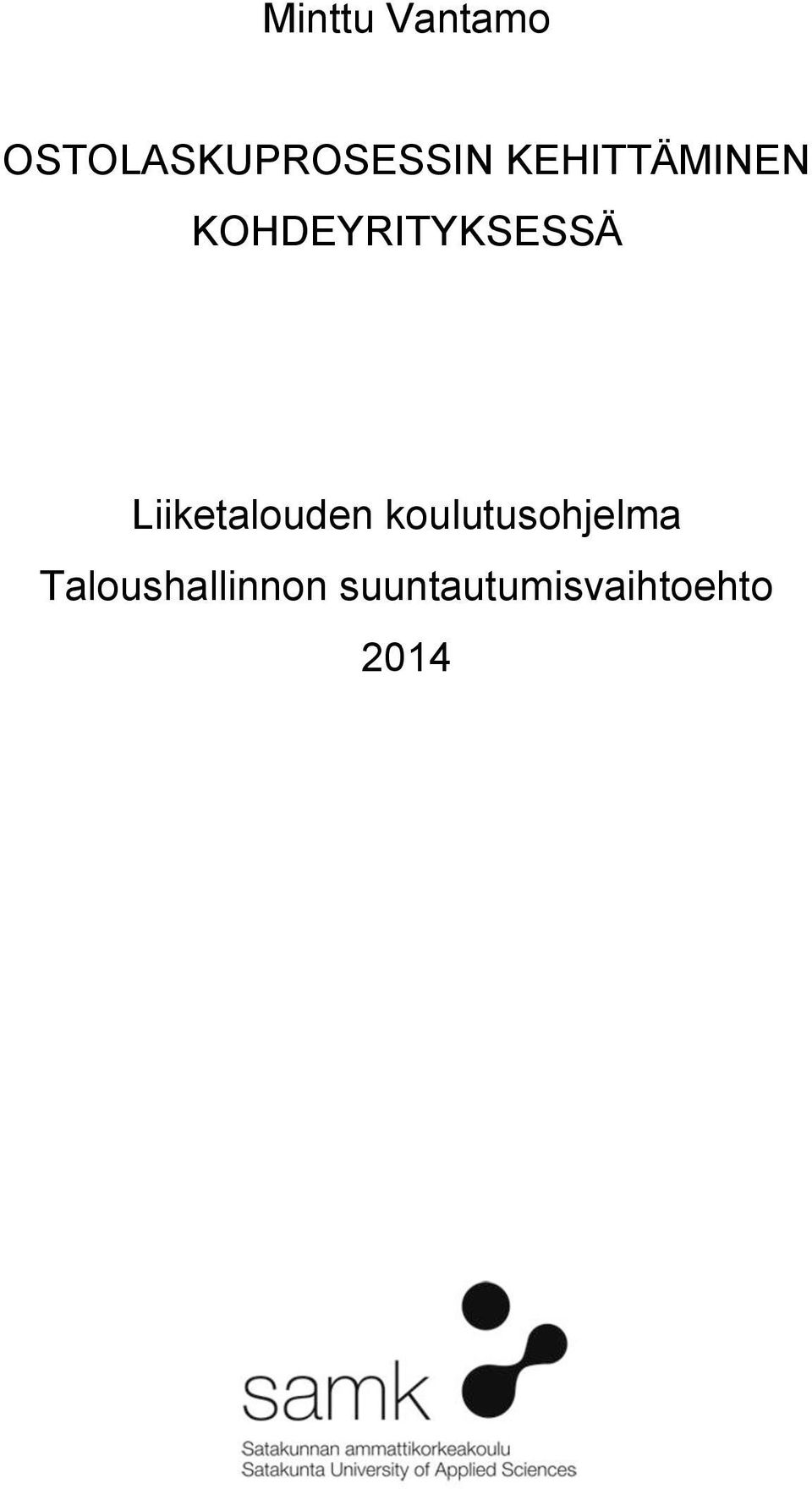 Liiketalouden koulutusohjelma