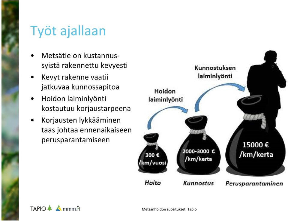 Hoidon laiminlyönti kostautuu korjaustarpeena