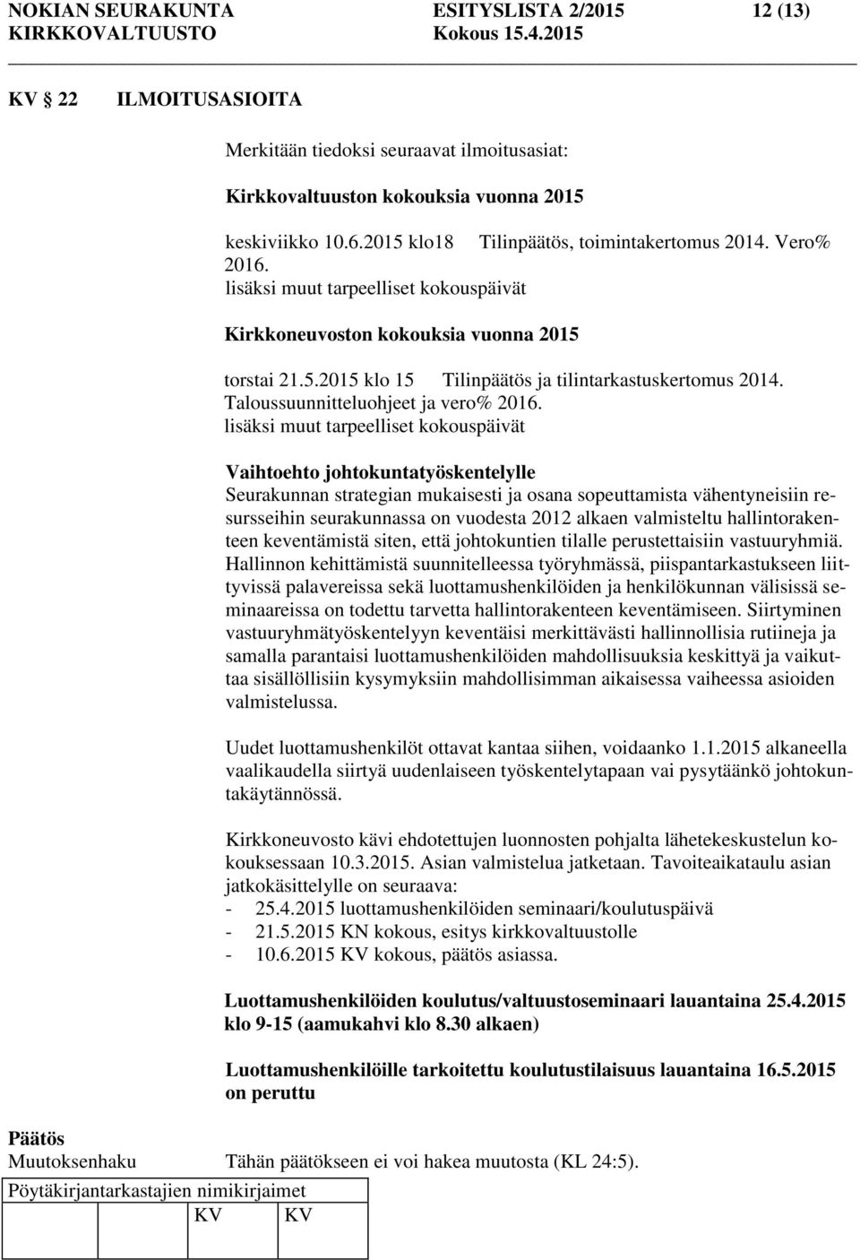 Taloussuunnitteluohjeet ja vero% 2016.
