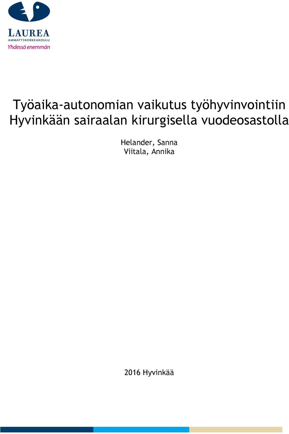sairaalan kirurgisella