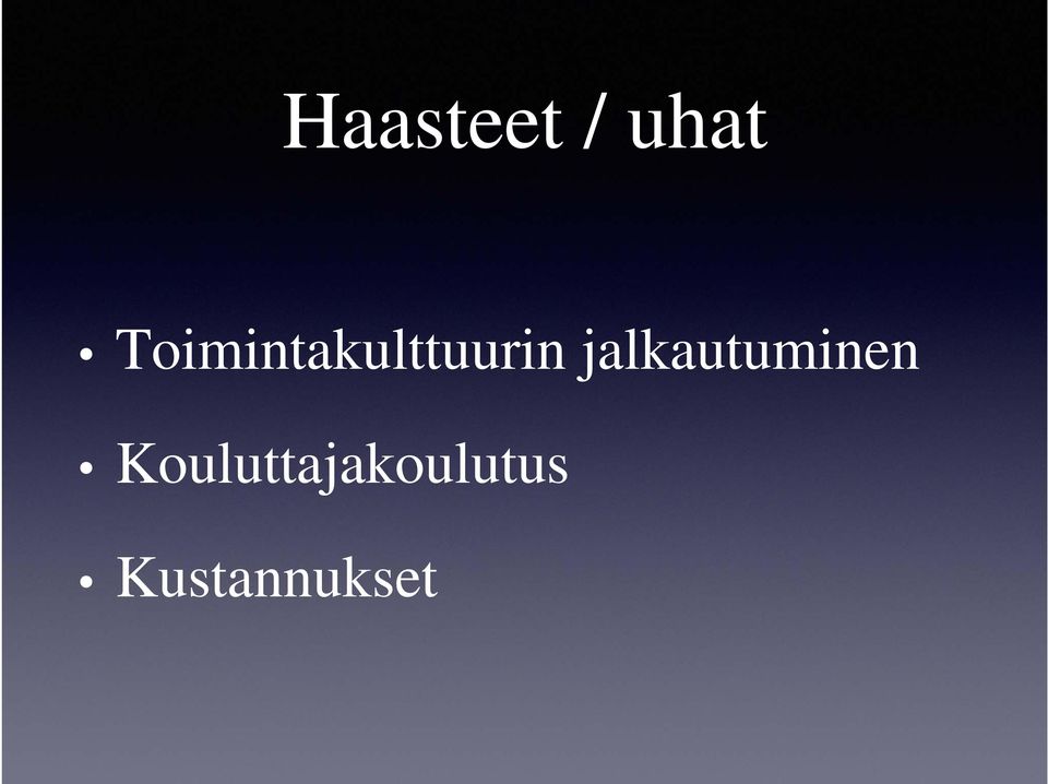 jalkautuminen