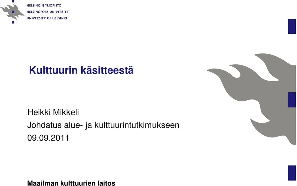 kulttuurintutkimukseen 09.