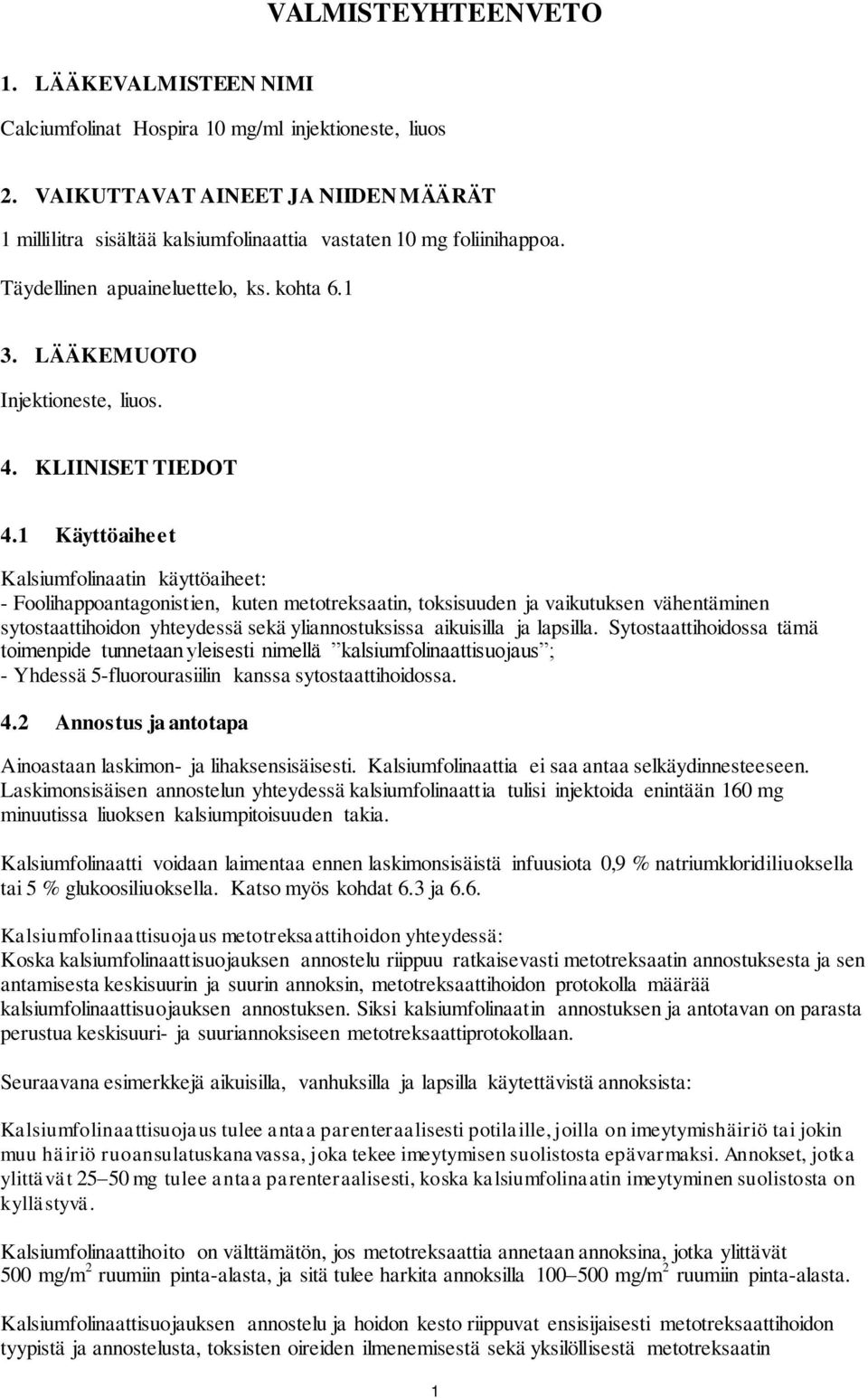 KLIINISET TIEDOT 4.