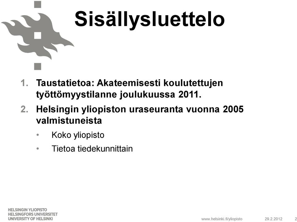 työttömyystilanne joulukuussa 20