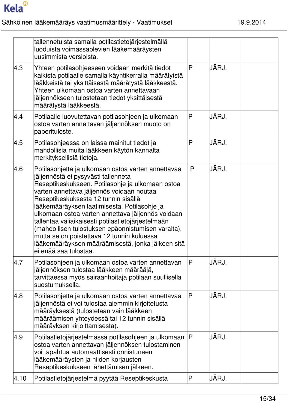 Yhteen ulkomaan ostoa varten annettavaan jäljennökseen tulostetaan tiedot yksittäisestä määrätystä lääkkeestä. 4.