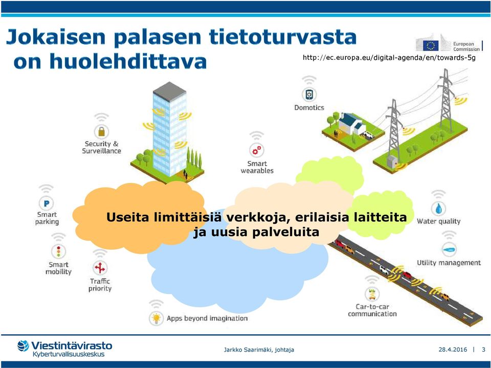 limittäisiä verkkoja, erilaisia