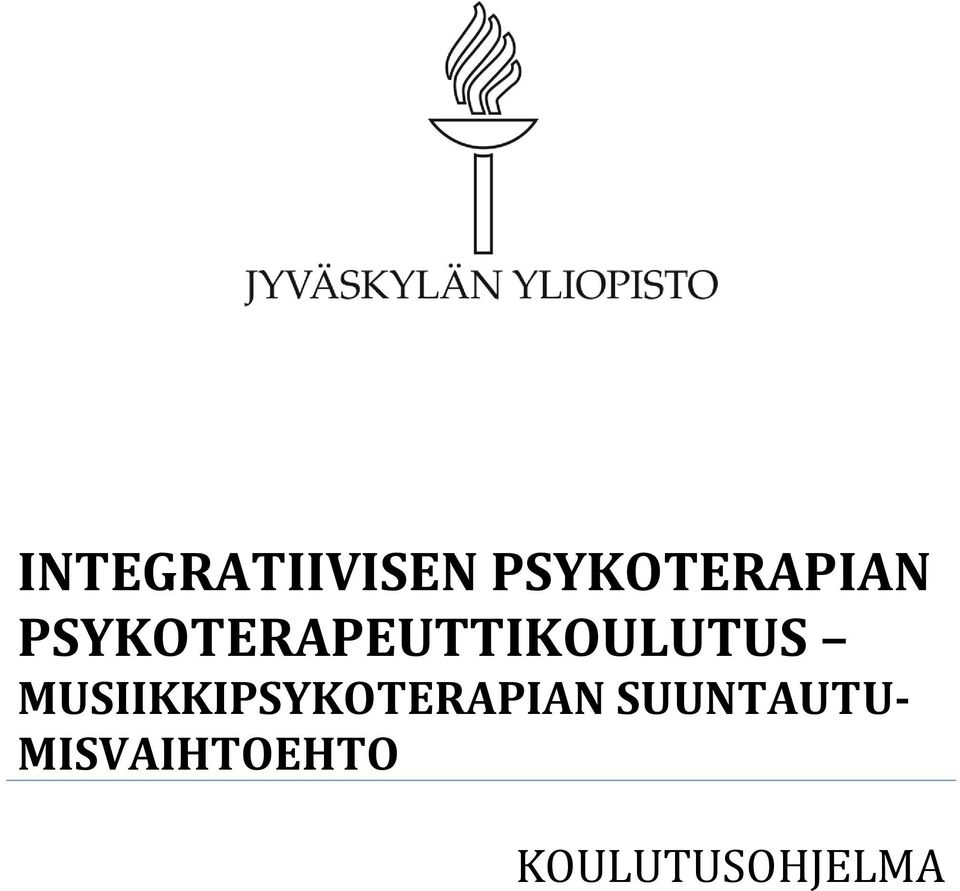 PSYKOTERAPEUTTIKOULUTUS