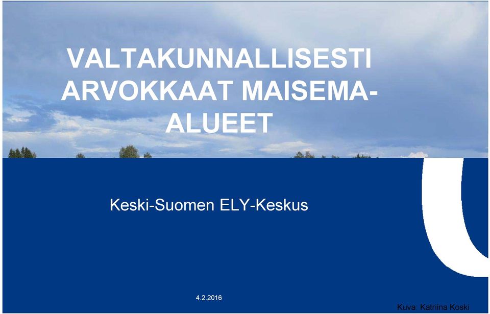 ALUEET Keski-Suomen