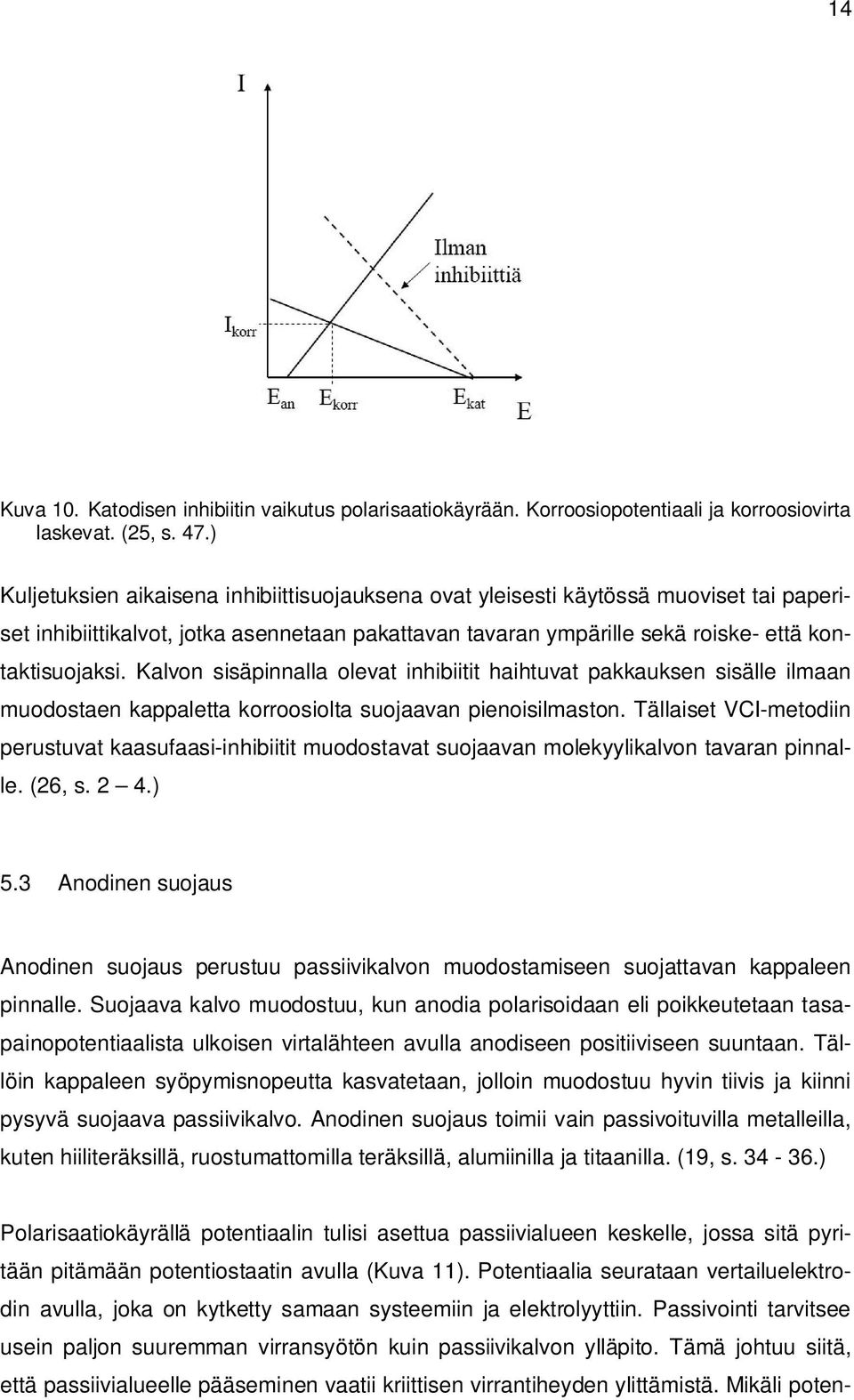 Kalvon sisäpinnalla olevat inhibiitit haihtuvat pakkauksen sisälle ilmaan muodostaen kappaletta korroosiolta suojaavan pienoisilmaston.