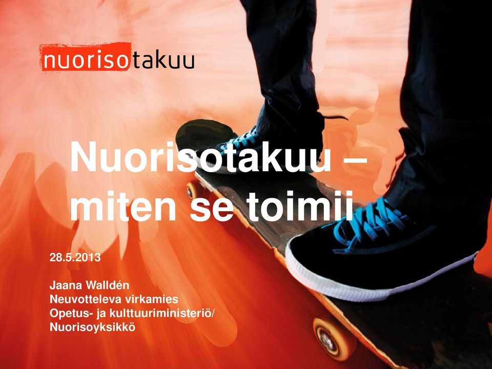 Neuvotteleva virkamies Opetus-